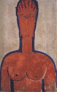 Amedeo Modigliani Large Red Bust (mk39) oil painting picture wholesale